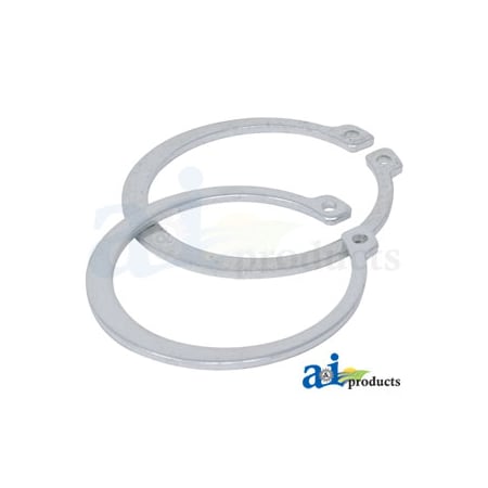 A & I Products Ring, External Snap; 2/Pack 6" x4" x1" A-40M7166